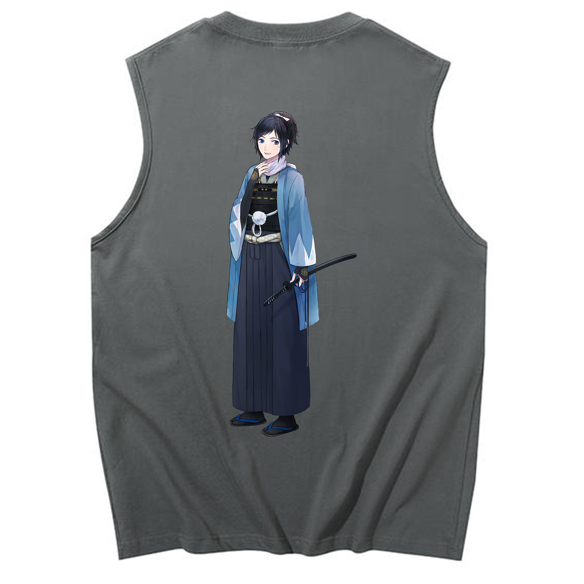 （画像用） 刀剣乱舞 Touken Ranbu コットン100％タンクトップ（背面プリント）
